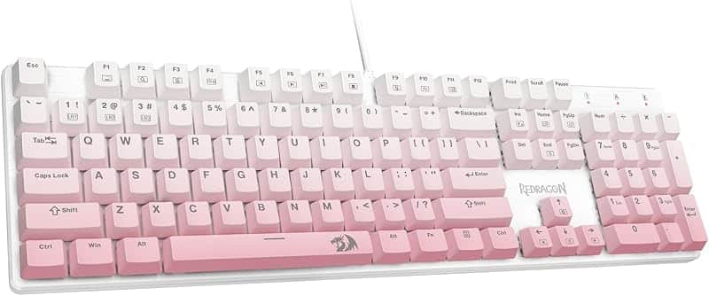 Redragon K671GP Wired Mechanical Keyboard | LED Keyboard,11 Backlit Modes,Hot-Swappable L…