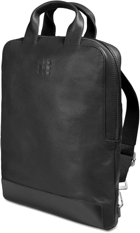 Backpack, 15-Inch Laptop Storage, Business Backpack, Classic, Leather, Device Bag, Vertic…