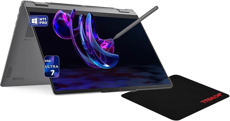 Yoga 7i 2in1 Aura Edition Laptop, Intel Ultra 7 355, 24 GB LPDDR5x RAM, 1 TB PCIe SSD, 16…