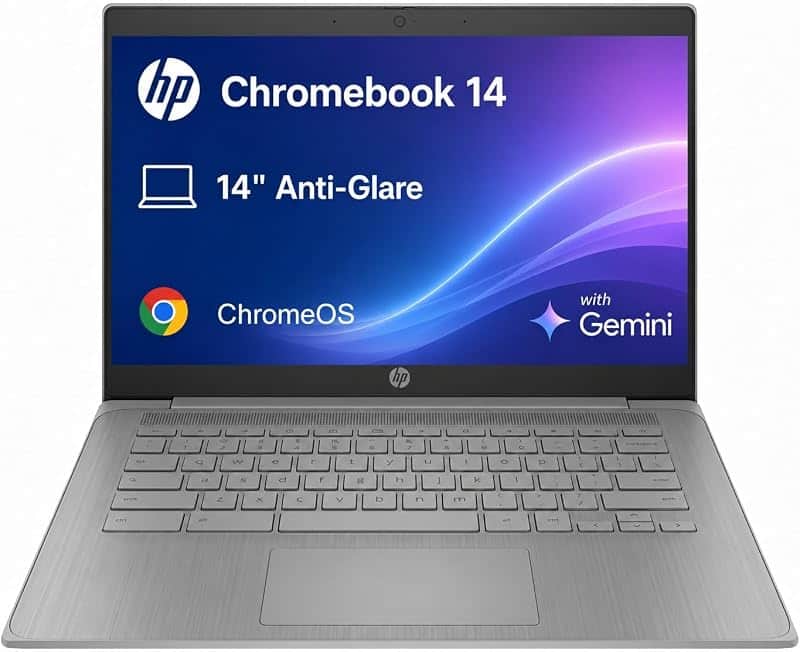 Chromebook 14 Laptop,14" HD, Intel Celeron N4500, 4GB RAM, 128GB Storage