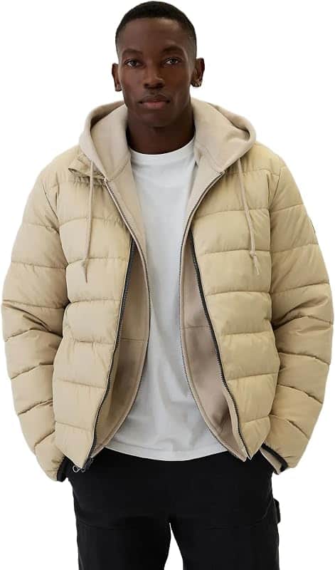 Men's Logo Lightweight Puffer Jacket