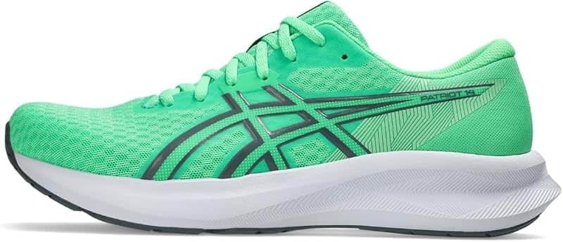 Men's Patriot 14 Running Shoes, 7, Vital Green/Steel Grey