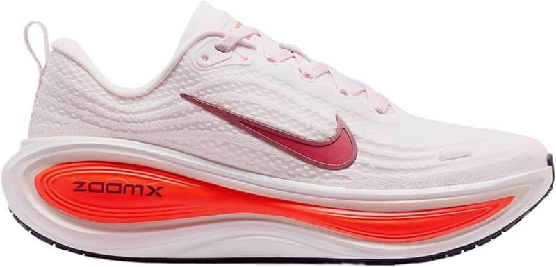 Vomero Plus Womens Running Shoes (Pearl Pink/Team Crimson)