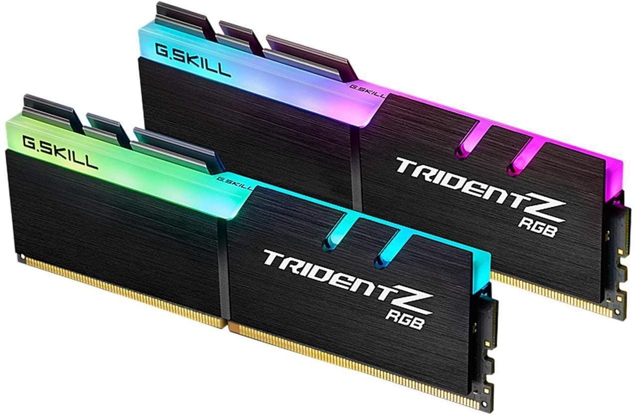 Trident Z RGB Series DDR4 RAM (XMP) 16GB (2x8GB) Up to 3200MT/s* CL16-18-18-38 1.35V Inte…