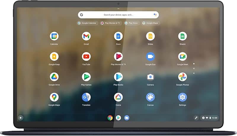 82QS0000US, IdeaPad Duet 5 Chromebook, OLED 13.3" FHD Touch Display, Snapdragon SC7180, 4…