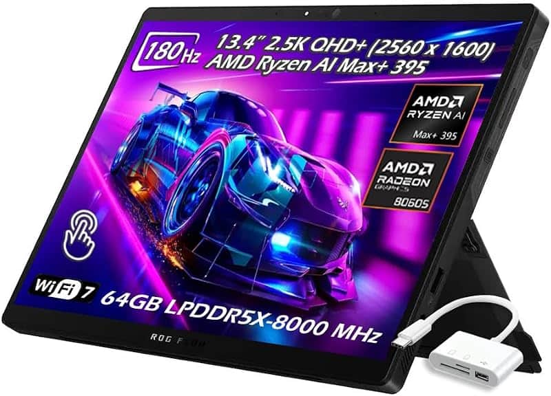 ROG Flow Z13 2.5K 180Hz 3ms ROG Nebula Touchscreen 13.4" Convertible 2-in-1 Gaming Notebo…