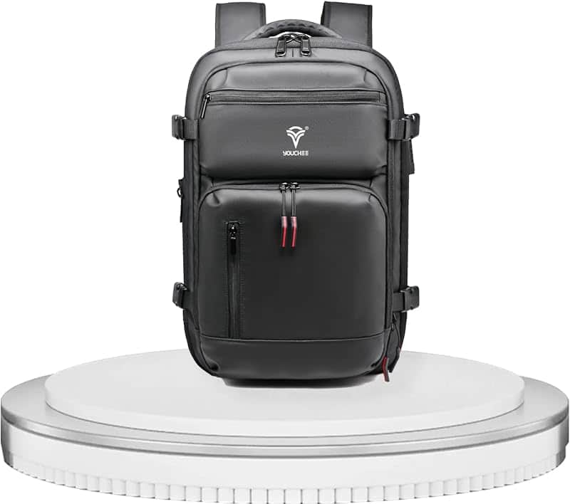 Vacuum Seal Travel Backpack 60L for Women Men with Expandable HyperSeal Air Compression V…