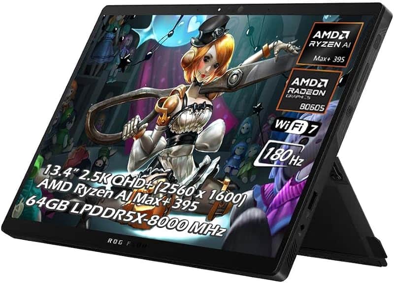 ROG Flow Z13 Gaming Laptop, 13.4" ROG Nebula 16:10 2.5K 180Hz/3ms, AMD 16 Cores Ryzen AI…