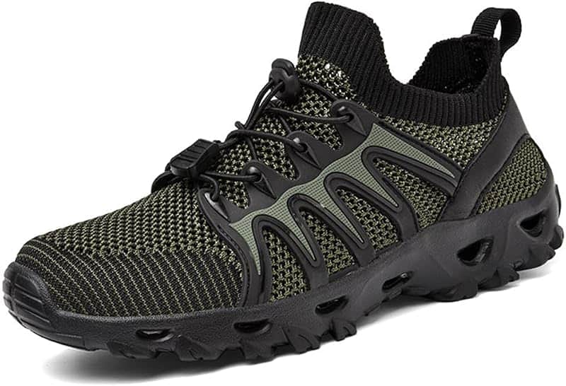 Water Shoes for Men Quick Drying Sneakers Breathable Non-Slip Outdoor Hike Barefoot Shoes…
