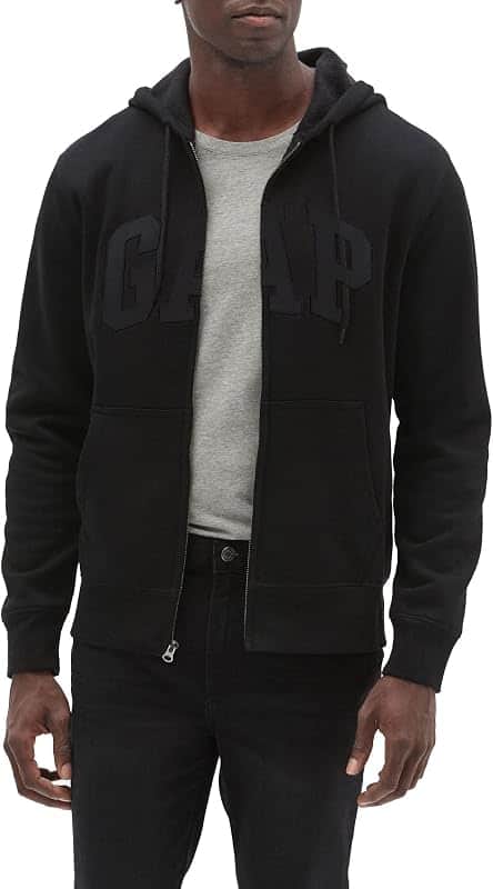 Men's Logo Hoodie Full-Zip Sweatshirt