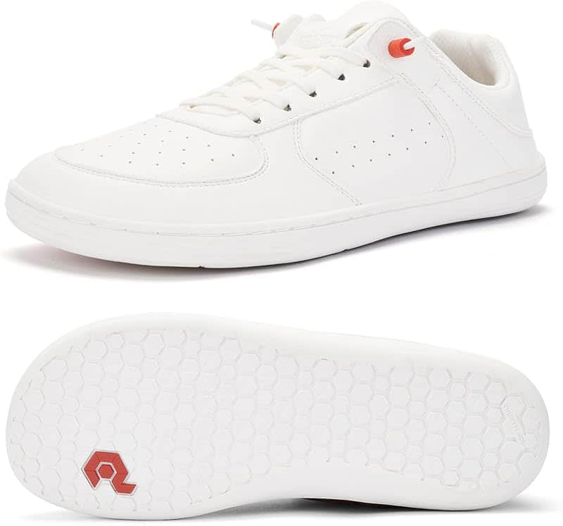Barefoot Wide Toe Box Shoes for Men - Minimalist Barefoot Dress Sneakers Zero Drop Slip o…