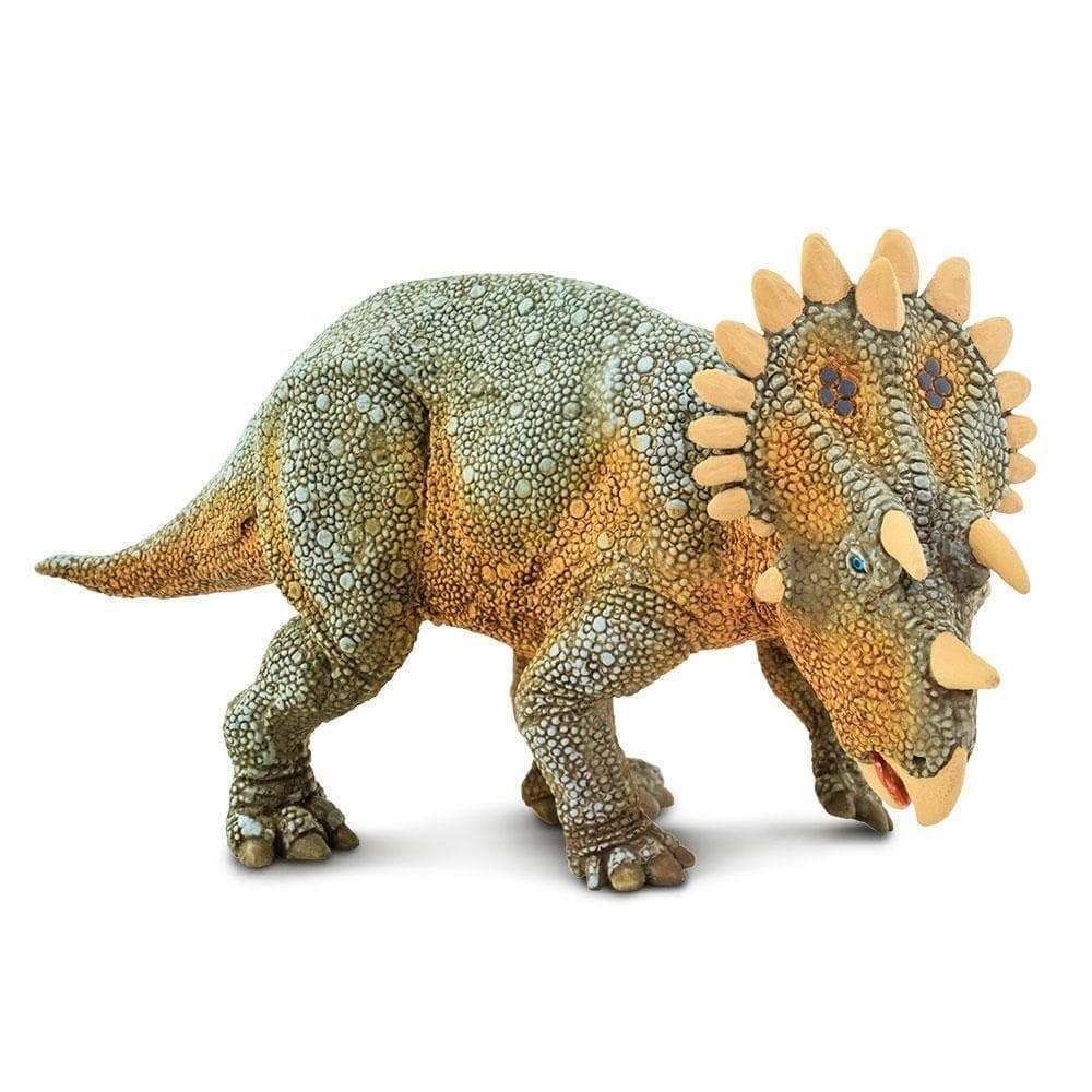 Regaliceratops Figurine - Detailed 6.75" Prehistoric Figure - Educational Dinosaur Toy fo…