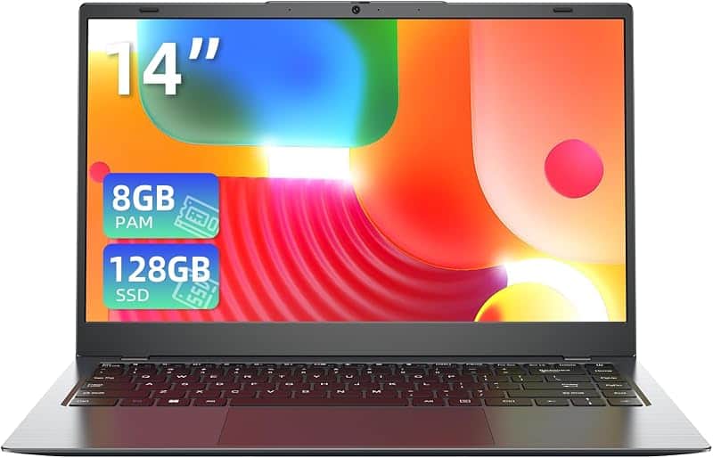 KINOBUC Laptop, 8GB RAM, 128GB, Pentium 6500Y (Up to 3.4GHz, Beat Celeron) | 14 Inch FHD…
