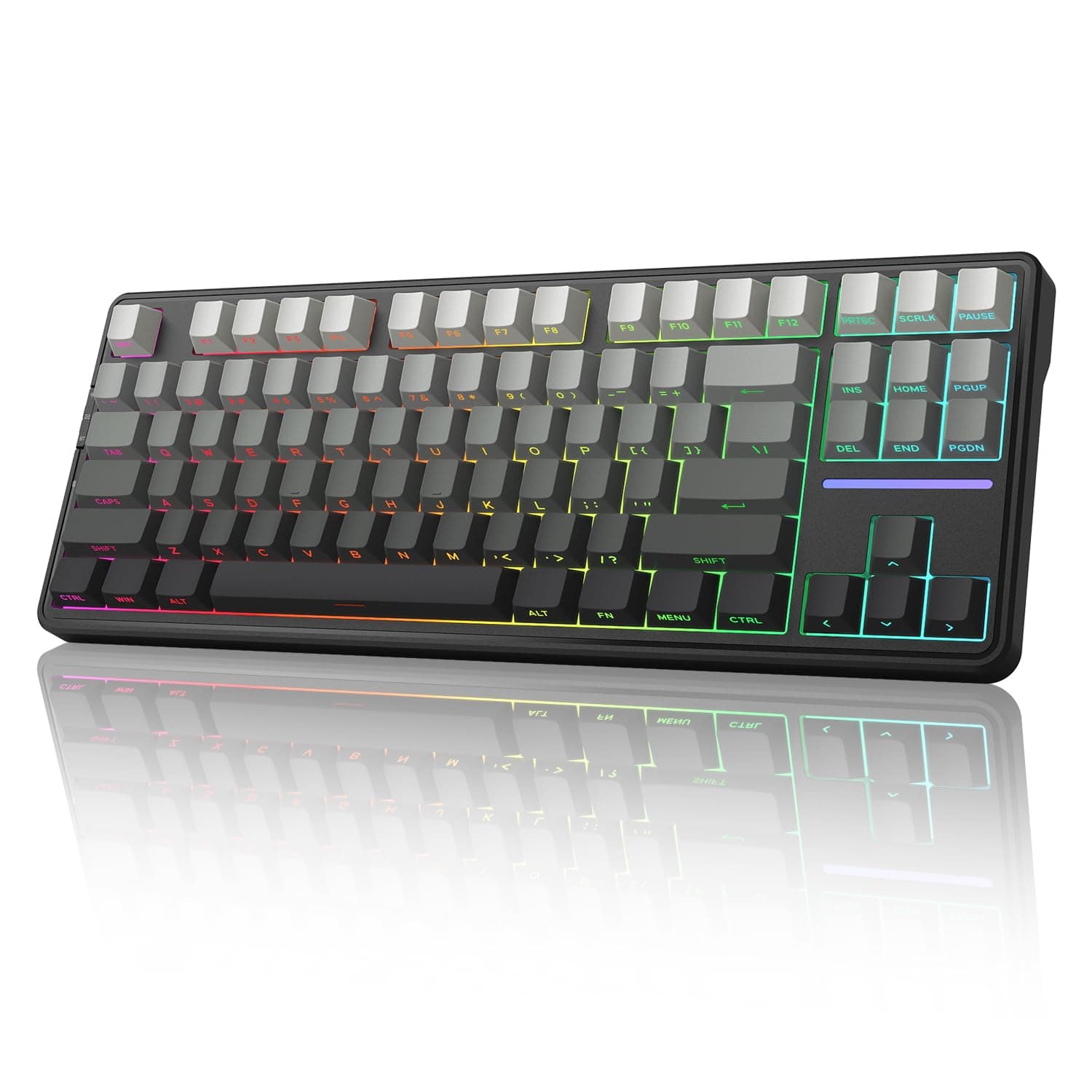 G87 Wireless Mechanical Keyboard, Tri Mode 2.4GHz/USB-C/BT5.0 Hot Swappable Custom Gaming…