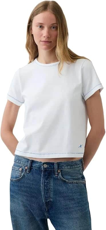 Women's Get Blue Cotton Tee