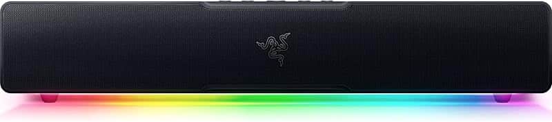 Leviathan V2 X, PC Soundbar with Full-Range Drivers, Black | Compact Design, Chroma RGB,…