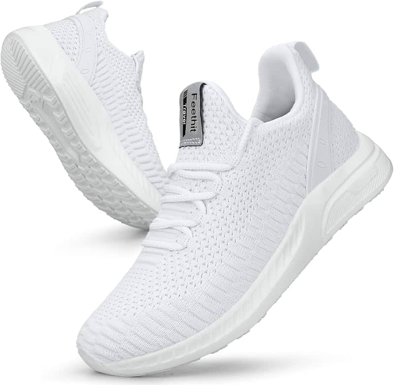 Womens Slip on Running Walking Sneakers Athletic Gym Tennis Shoes