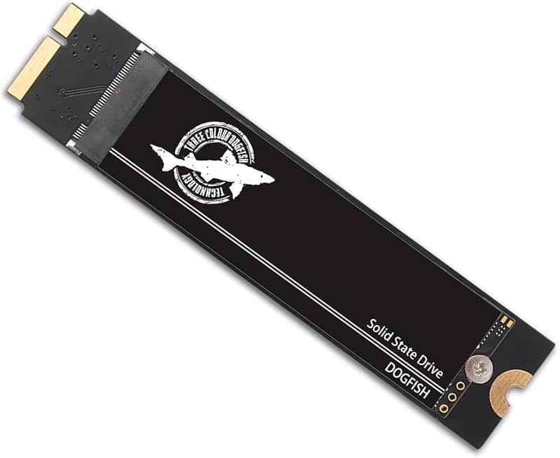Dogfish 256GB SSD Solid State Drive for MacBook Air 2012 A1465 | For MacBook Air 2012 A14…
