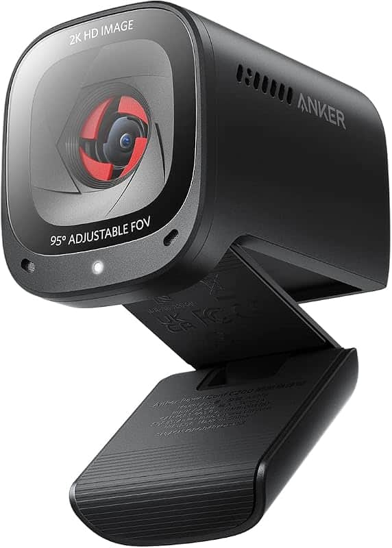 PowerConf C200 2K Webcam for PC/Laptop/Mac, Low-Light Correction