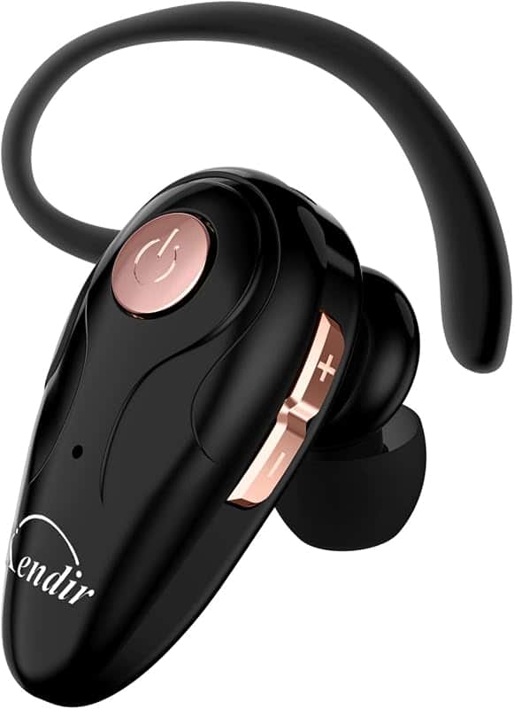 Kendir Bluetooth Headset, V5.0 Ultralight Wireless Headphone Cell Phone Earpiece with Mic…