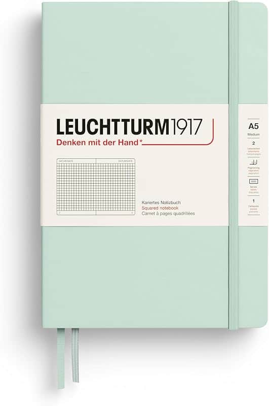 LEUCHTTURM1917 - Notebook Hardcover Medium A5-251 Numbered Pages for Writing and Journali…