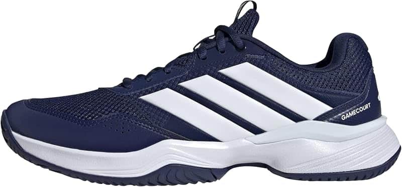 Mens Gamecourt 3 All Court Sneakers Shoes - White