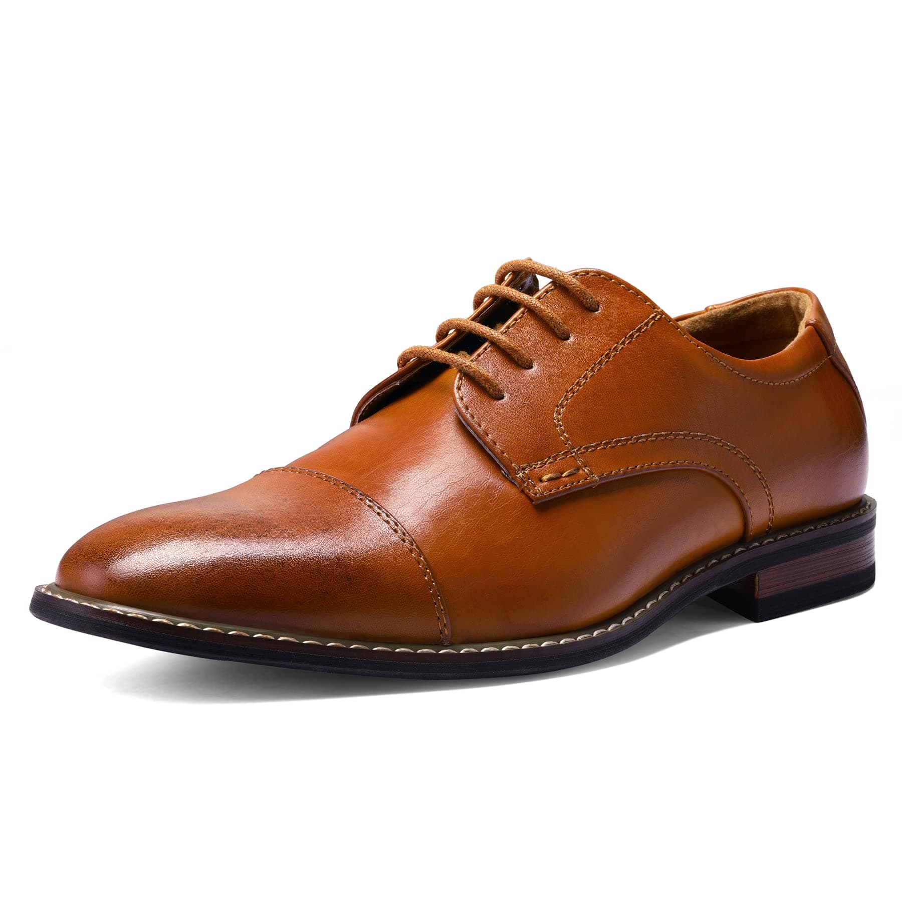 MERIDOS Mens Dress Shoes Wingtip Formal Oxford Shoes for Business Wedding | Anti-Slip Dur…