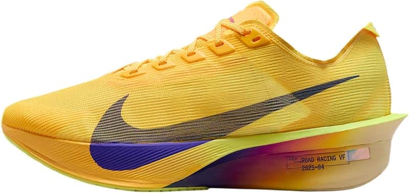 Vaporfly 4 Women's Road Racing Shoes (Citron Pulse/Laser Orange/Volt Ice/Indigo Burst)