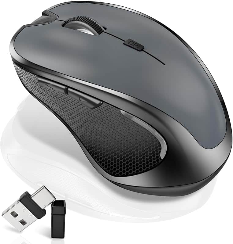 Mouse for MacBook Bluetooth Wireless Mice Laptop Mac Pro iPad with Jiggler