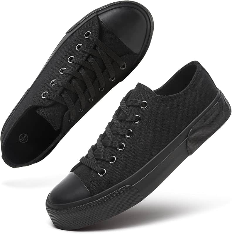 White Sneakers for Women Low Top Canvas Shoes Womens Canvas Sneakers Women's Fashion Snea…