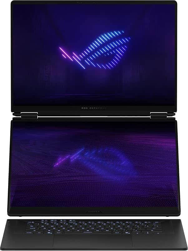ROG Zephyrus Duo Dual Touchscreen Detachable 16" 3K OLED ROG Nebula HDR 120Hz Copilot+ PC…