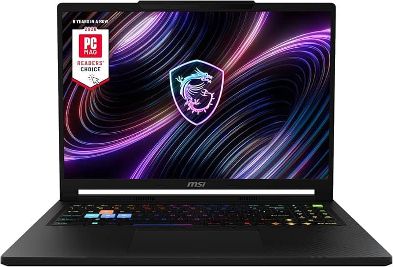 Raider A16 HX 16” 240Hz QHD+ Gaming Laptop: AMD Ryzen 9-8940HX, NVIDIA Geforce RTX 5080,…