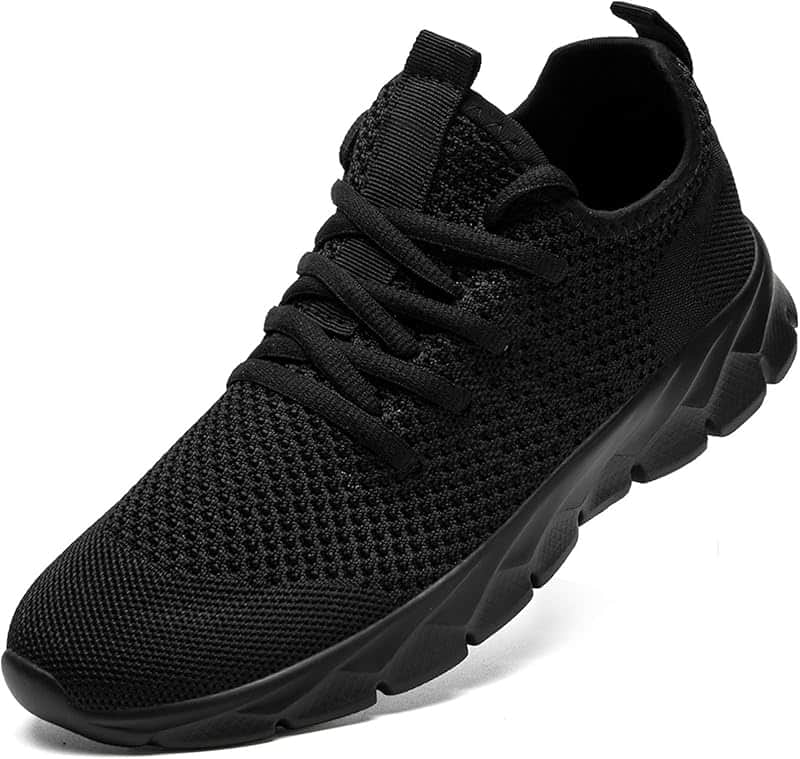 Mens Running Shoes Fashion Sneakers Tennis Walking Shoes Lightweight Athletic Gym Workout…