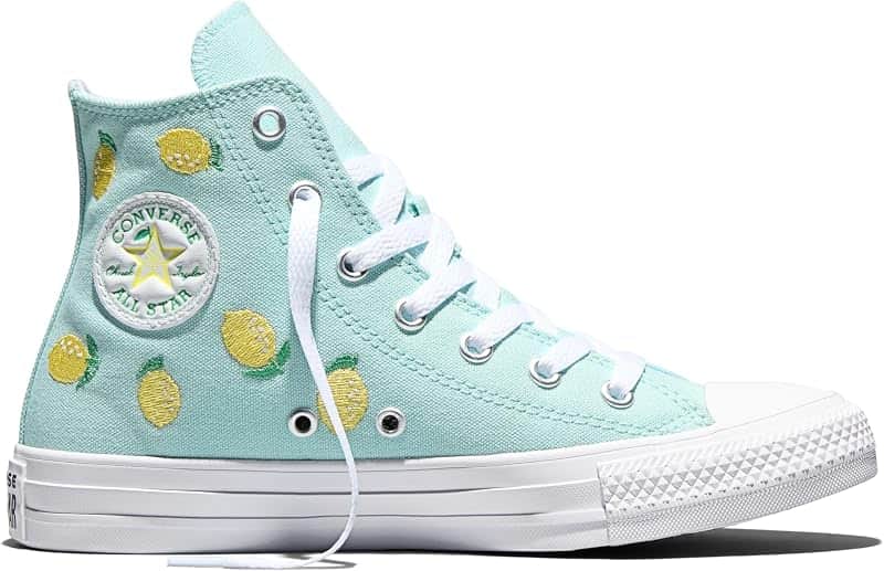 Kids' Chuck Taylor All Star Embroidered Citrus High Top Sneaker