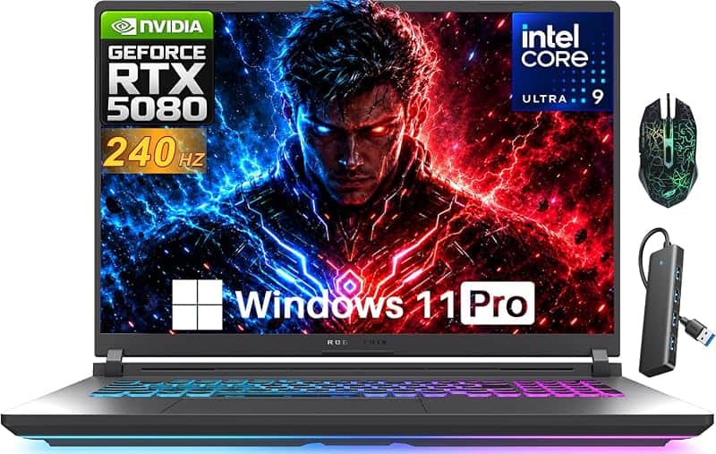 ROG Strix G18 18" 2.5K Gaming Laptop, 32GB DDR5 2TB, GeForce RTX 5080