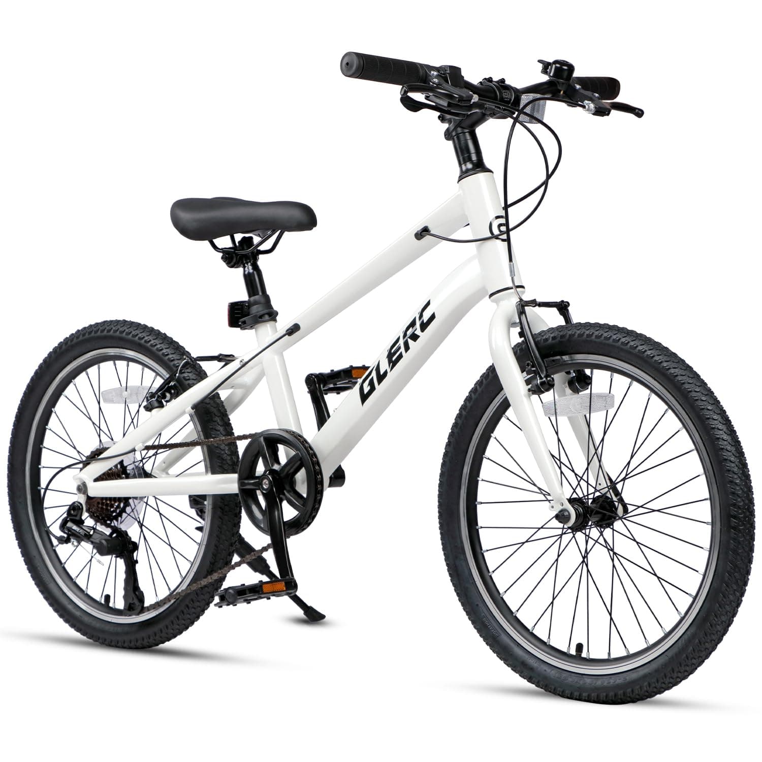 Glerc 20 24 Inch Kids Bike, 7-Speed Kids Bicycle for Boys & Girls Ages 6-15, Mesa Childre…
