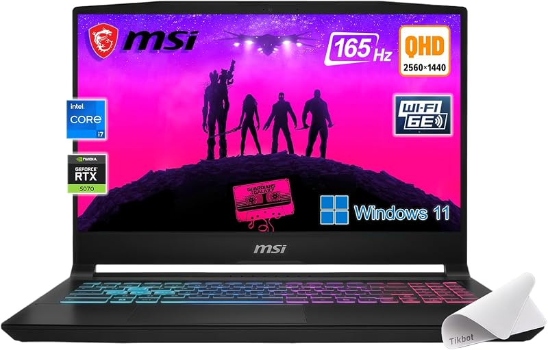 msi Katana 15 15.6” 165Hz QHD Gaming Laptop: Intel Core i7-14650HX, NVIDIA Geforce RTX 50…