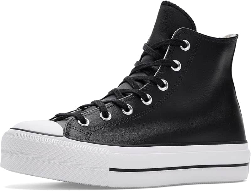 Chuck Taylor All Star High-top Platform Leather Sneakers