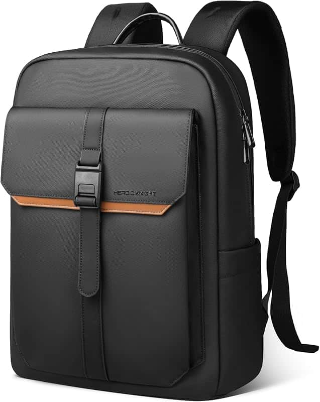 hk Slim Laptop Backpack for Men Women | Lightweight Business Backpacks 15.6 Inch Water-re…