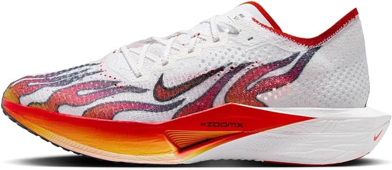 Vaporfly 3 Men's Road Racing Shoes (White/Black/University Red/Habanero Red, HQ3504-100)
