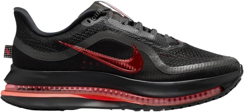 Pegasus Premium Womens Running Shoes (Black/Hot Lava/Anthracite)