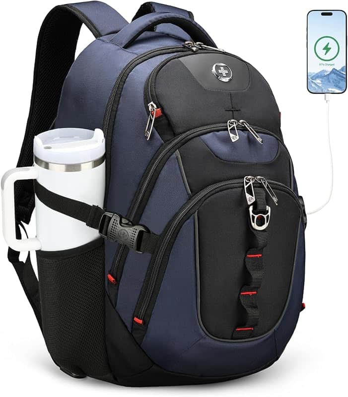 Design Travel Laptop Backpack for Men with USB SD803-12 | Laptop Backpack,31L College Sch…
