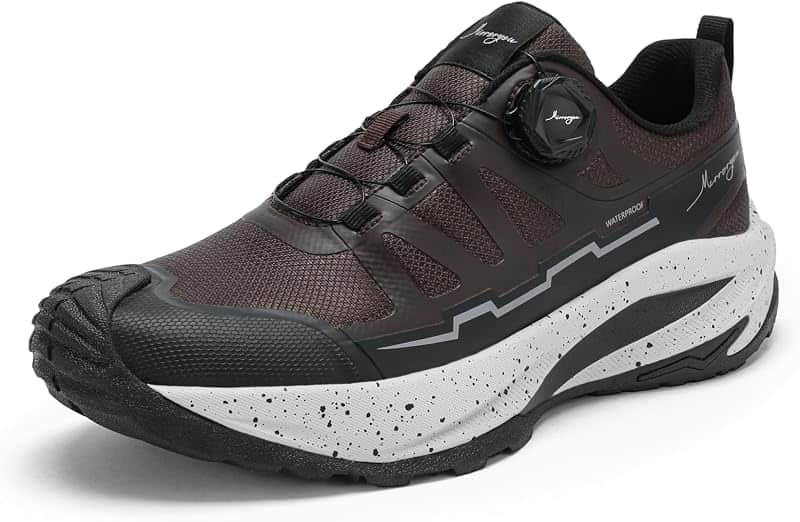 Men's Waterproof Hiking Shoes Lightweight Trail Running Sneakers