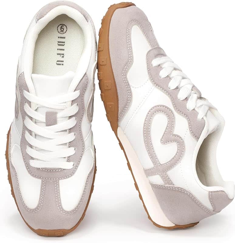 Women's Fashion Sneakers Casual Retro Tennis Walking Shoes