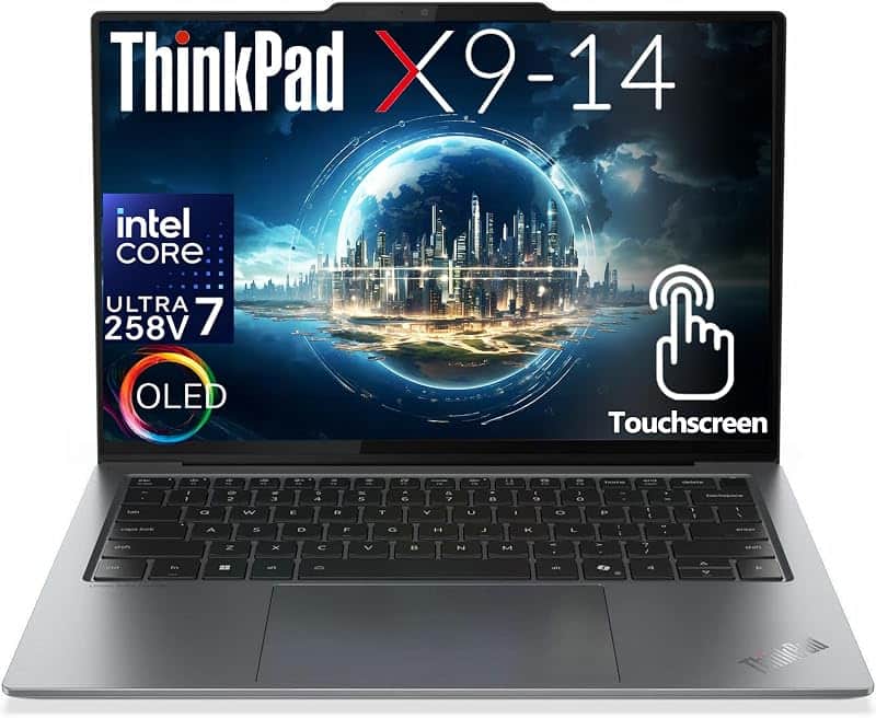 ThinkPad X9 Aura Edition 14" WQXGA 2.8K OLED Touchscreen Business Laptop, Intel Core Ultr…