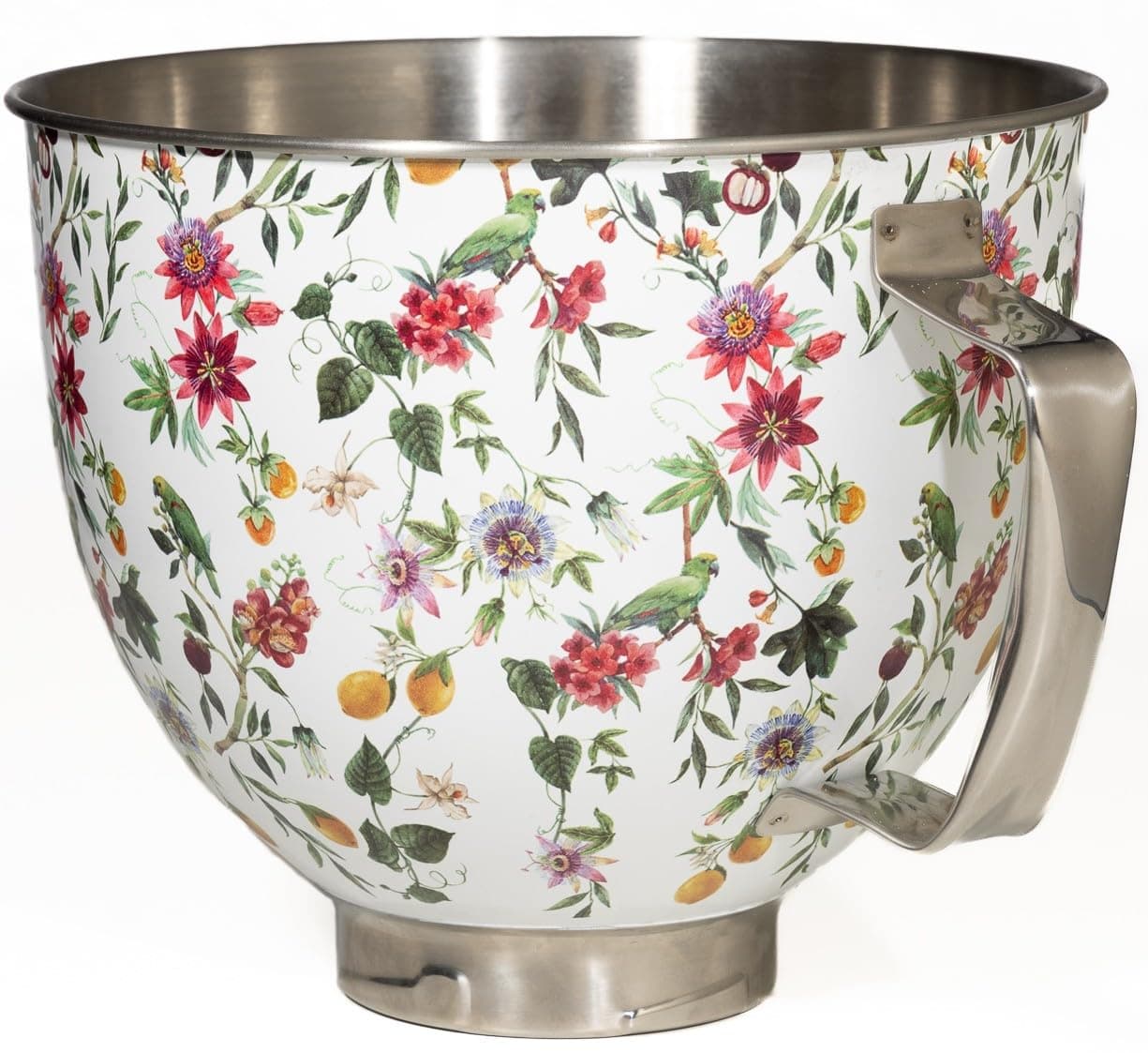 WildBlossom Stainless Steel Mixer Bowl Compatible with Kitchen Aid Tilt-Head 4.5 Quart an…