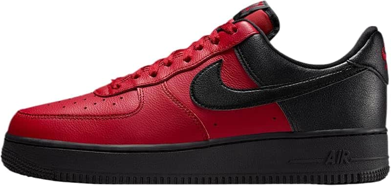 Air Force 1 '07 LV8 Men's Shoes (Gym Red/Summit White/Black)