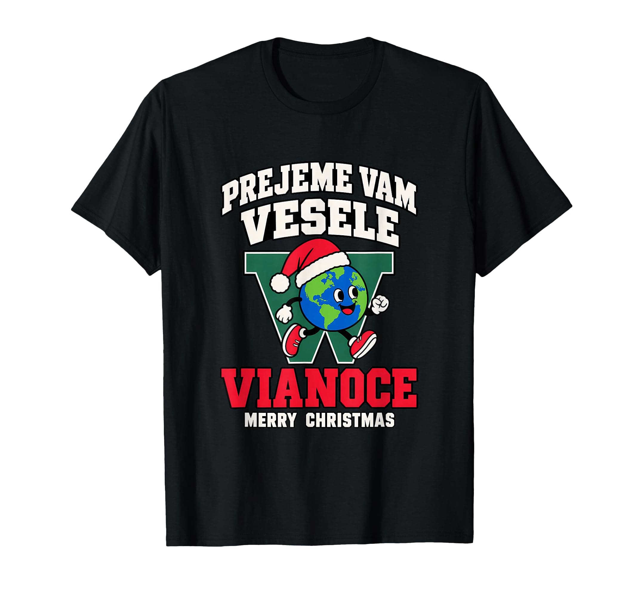 Prejeme Vam Vesele Vianoce Merry Christmas Multilingual T-Shirt