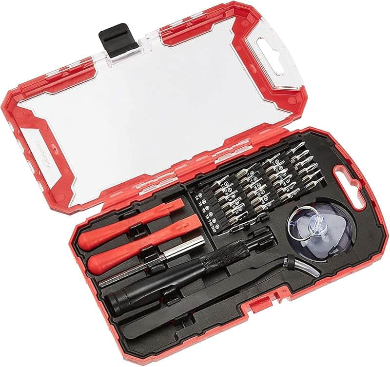 Precision Screwdriver Set, 32-Piece Electronics Repair Tool Kit for Laptops, Smartphones,…