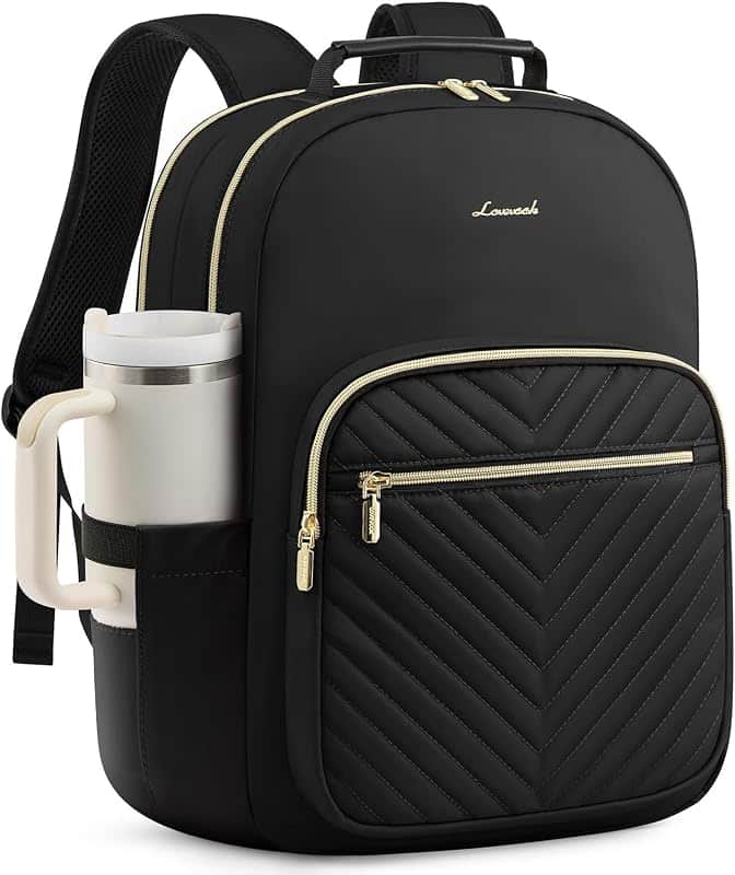 Laptop Backpack Purse for Women, Work Travel Computer Bags, College School Backpack for S…